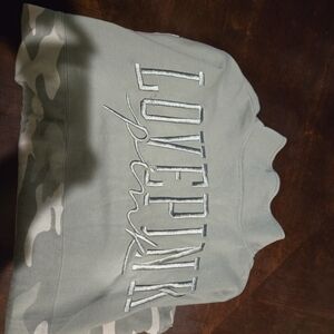 Victoria's Secret Green Camo Sweatshirt